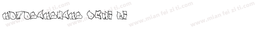 notosanshans demi li字体转换